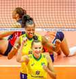 Seleção feminina de vôlei bate dominicanas no tie-break e garante vaga em Tóquio.  Foto: Reprodução/CBV Twitter / Estadão Conteúdo