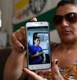 Odijane Mota, mãe de um dos presos na rebelião em Altamira  Foto: Bruno Kelly / Reuters