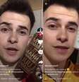 Luciano do Valle vai do fofo ao nervosinho nos vídeos de gulodices fáceis de preparar  Foto: Reprodução/TikTok