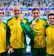 Brasil conquista medalha de ouro nos 4x200m nado livre dos Jogos PanAmericanos  Foto: Marcelo Machado de Melo / Fotoarena/Estadão Conteúdo