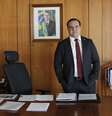 O ministro da Secretaria-Geral da Presidência, Jorge Oliveira, em seu gabinete  Foto: Estadão Conteúdo / Dida Sampaio