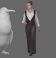 Apelidado de 'pinguim monstro', ele tinha 1,6 metros e cerca de 80 kg  Foto: Canterbury Museum / BBC News Brasil
