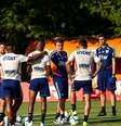  técnico Cuca durante treino do São Paulo no CT da Barra Funda, em São Paulo (SP)  Foto: Newton Menezes / Futura Press
