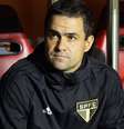Técnico André Jardine do São Paulo durante a partida entre São Paulo BRA e Talleres ARG  Foto: Peter Leone / Futura Press