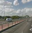 Ponte da Vila Maria, que atravessa a Marginal Tietê, foi palco de grave acidente em que duas pessoas morreram degoladas  Foto: Google Street View / Reprodução