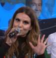 Cantora Gospel, Aline Barros foi convidada para o Criança Esperança  Foto: TV Globo / Reprodução