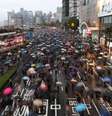 Manifestantes voltam a tomar ruas de Hong Kong  Foto: EPA / Ansa - Brasil