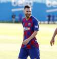 Lionel Messi voltou aos treinos do Barcelona nesta quarta-feira e deve fazer sua estreia no Campeonato Espanhol contra o Betis no próximo domingo  Foto: Divulgação/Barcelona / Estadão