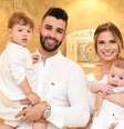 Gusttavo Lima afasta possibilidade de parar de expor os filhos na web  Foto: Divulgação, Instagram, Andressa Suita / PurePeople
