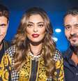 Maria da Paz (Juliana Paes) entre Régis (Reynaldo Gianecchini) e Amadeu (Marcos Palmeira): dramalhão já recuperou 4 pontos na média de audiência da faixa das 21h  Foto: Paulo Belote/TV Globo/Divulgação