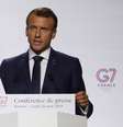 Presidente da França, Emmanuel Macron, durante cúpula do G7 em Biarritz 
26/08/2019
REUTERS/Christian Hartmann  Foto: Reuters