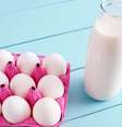 Ovos e leite são alimentos ricos em colina  Foto: Getty Images / BBC News Brasil