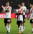 River se classifica na Libertadores.  Foto: Jorge Adorno / Reuters
