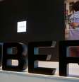 The logo of Uber is pictured during the presentation of their new security measures in Mexico City, Mexico April 10, 2018. REUTERS/Ginnette Riquelme - RC1A657D3F50  Foto: Ginnette Riquelme / Reuters