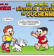 Terceira edição da revista da 'Turma da Mônica' sobre distrofia de Duchenne celebra o dia mundial da doença.  Foto: Mauricio de Sousa Produções/Divulgação / Estadão Conteúdo
