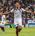 João Pedro marcou o gol da vitória tricolor.  Foto: Ronaldo Silva / FramePhoto / Estadão Conteúdo