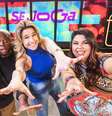 Érico Brás, Fernanda Gentil e Fabiana Karla, apresentadores do 'Se Joga', novo programa da Globo que estreia em 30 de setembro  Foto: Victor Pollak / Globo / Divulgação / Estadão Conteúdo