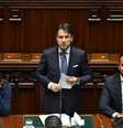 Giuseppe Conte discursa na Câmara dos Deputados, em 9 de setembro de 2019  Foto: ANSA / Ansa - Brasil