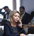 A senadora Juíza Selma (PSL-MT) alega 'pressão partidária' e diz que pode deixar partido  Foto: Edison Rodrigues/Agência Senado / Estadão Conteúdo
