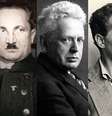 Martin Heidegger, Ernst Cassirer, Ludwig Wittgenstein e Walter Benjamin tiveram anos prolíficos na década de 1920  Foto: Getty Images / BBC News Brasil