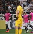 Corinthians perde para o Del Valle em casa.  Foto: Rahel Patrasso / Reuters