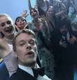Registro foi publicado nos stories do Instagram do ator Alfie Allen, que interpreta o personagem Theon Greyjoy na série.  Foto: Instagram/Alfie Allen / Estadão