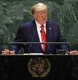 Presidente dos EUA, Donald Trump, discursa na Assembleia Geral da ONU
24/09/2019
REUTERS/Lucas Jackson  Foto: Reuters