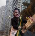 Bolsonaro é alvo de protestos em frente à sede da ONU  Foto: ANSA / Ansa