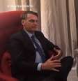 O presidente Jair Bolsonaro, em entrevista à Rede Vida após discurso na ONU  Foto: Reprodução/Rede Vida / Estadão Conteúdo