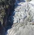 Glaciar Planpincieux, no maciço do Monte Bianco  Foto: EPA / Ansa - Brasil