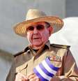 Raúl Castro deixou a Presidência de Cuba, mas ainda chefia o Partido Comunista  Foto: EPA / Ansa - Brasil