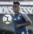 Cueva afirma que estava na casa noturna para ouvir sobre uma proposta do Goiás (Foto: Ivan Storti/Santos)  Foto: Gazeta Esportiva