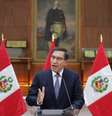 Presidente do Peru, Martín Vizcarra, faz pronunciamento
27/09/2019
Presidência peruana/Divulgação via REUTERS  Foto: Reuters