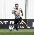 Ramiro durante treino do Corinthians.  Foto: Divulgação/ Ag. Corinthians / Estadão