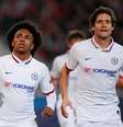 Willian marcou o gol da vitória do Chelsea.  Foto: Andrew Couldridge / Reuters