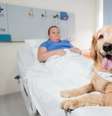 No Rio Grande do Sul, os pets e seus tutores poderão ficar juntos em hospitais.  Foto: Divulgação/PUCRS / Estadão