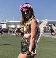 Looks diferentes se destacam no Rock in Rio.  Foto: Camila Lourenço / Terra