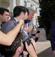  Trump fala com jornalistas na Casa Branca 4/10/ 2019  REUTERS/Kevin Lamarque  Foto: Reuters