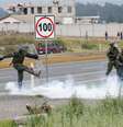 Protestos após o governo do presidente do Equador, Lenin Moreno, acabar com os subsídios aos combustíveis, em Lasso
06/10/2019
REUTERS/Carlos Garcia Rawlins  Foto: Reuters