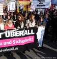 Protesto de populistas de direita, em 2018,  na cidade de Kandel  Foto: DW / Deutsche Welle