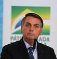 O presidente Jair Bolsonaro participa da solenidade de Lançamento da Campanha do Projeto Anticrime no Palácio do Planalto em Brasília (DF)  Foto: Fátima Meira / Futura Press