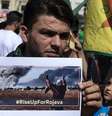 Manifestantes protestam no Líbano contra invasão turca na Síria  Foto: EPA / Ansa - Brasil