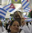 Cubanos do Mais Médicos acusam braço da OMS de tráfico humano e trabalho forçado  Foto: Ministério da Saúde / BBC News Brasil