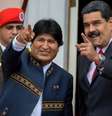 Tanto Evo Morales como Nicolás Maduro são líderes socialistas, mas o resultado de suas políticas econômicas difere bastante  Foto: Getty Images / BBC News Brasil