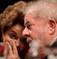 Ex-presidentes Lula e Dilma  Foto: Reuters