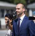 Eduardo Bolsonaro foi indicado por seu pai como embaixador do Brasil nos EUA  Foto: EPA / Ansa - Brasil