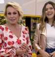 As apresentadoras Maisa Silva e Ana Maria Braga.  Foto: Reprodução/ TV Globo / Estadão