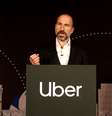 CEO da Uber, Dara Khosrowshahi, fala com a imprensa em evento em Nova Délhi, Índia 
22/10/2019
REUTERS/Anushree Fadnavis  Foto: Reuters