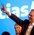 Peronista Alberto Fernández comemora vitória na eleição da Argentina
27/10/2019
REUTERS/Ricardo Moraes  Foto: Reuters