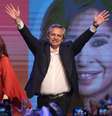 Alberto Fernández e Cristina Kirchner comemoram vitória na eleição da Argentina
27/10/2019
REUTERS/Agustin Marcarian  Foto: Reuters